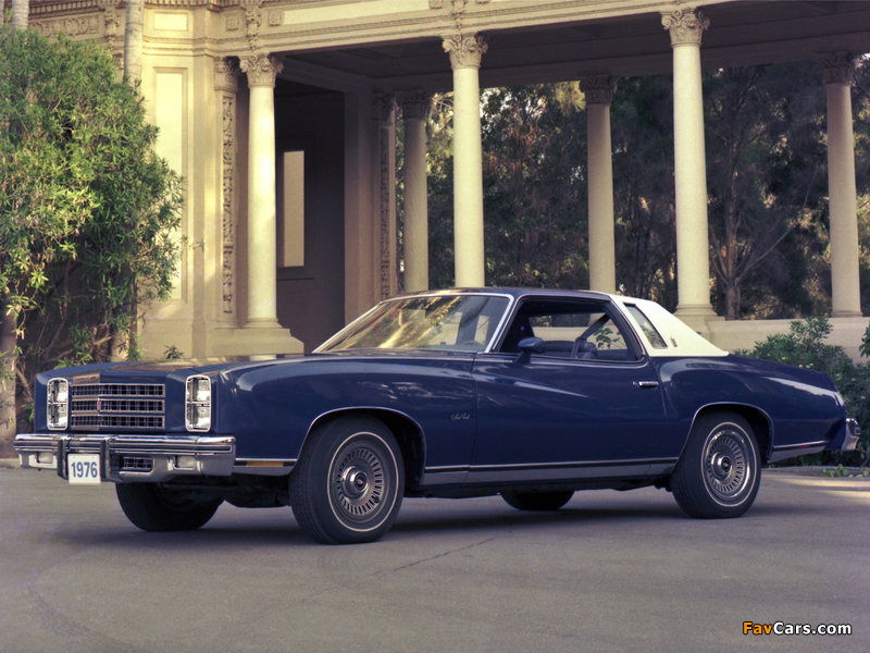 Pictures of Chevrolet Monte Carlo Landau Coupe 1976 (800 x 600)
