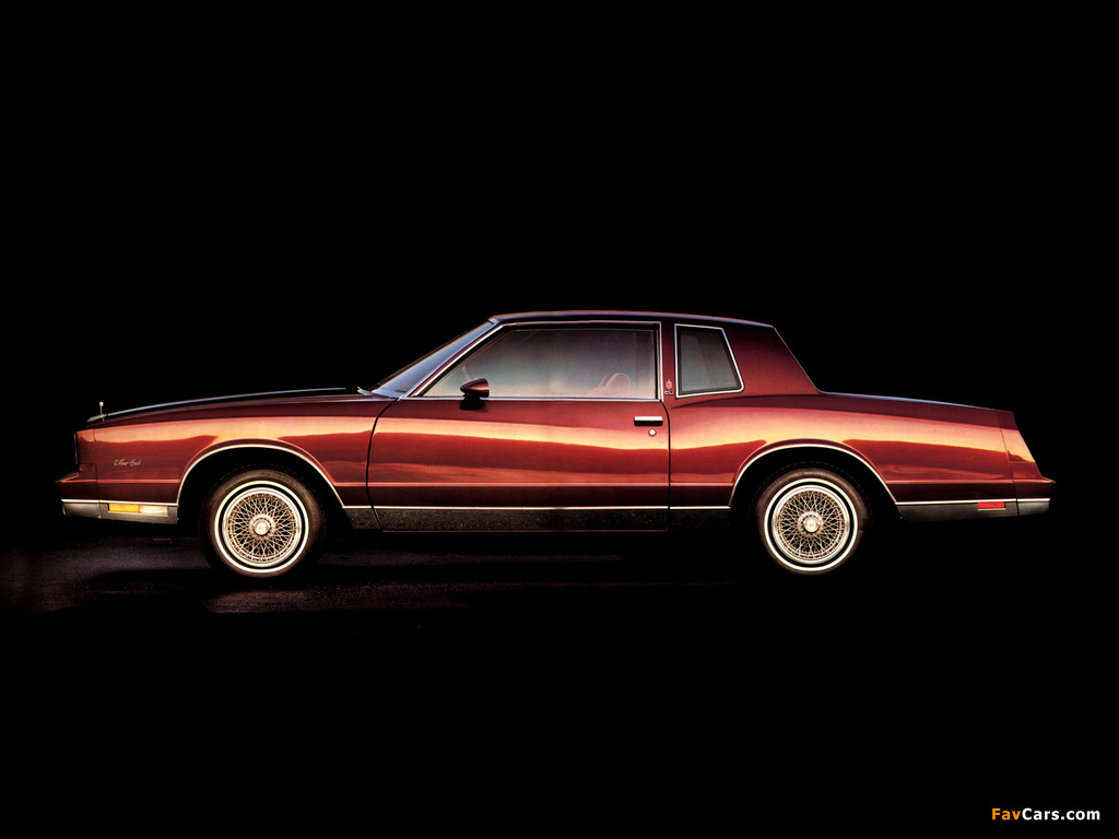 Pictures of Chevrolet Monte Carlo 1981–85 (1024 x 768)