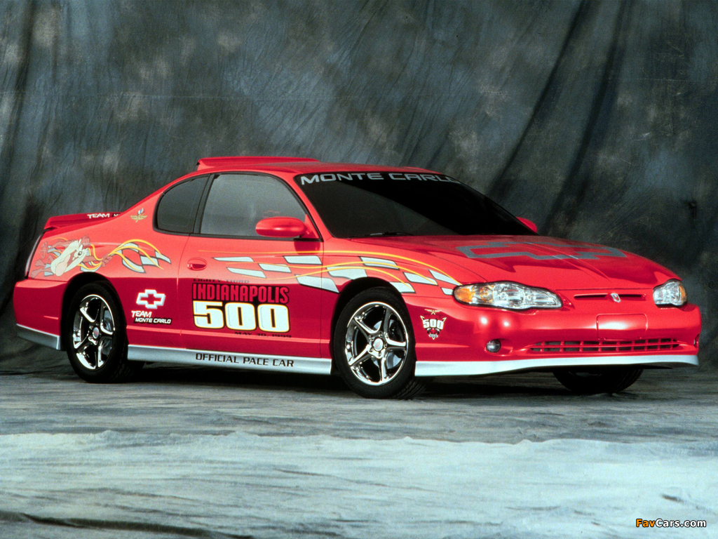 Pictures of Chevrolet Monte Carlo Indy 500 Pace Car 1999 (1024 x 768)