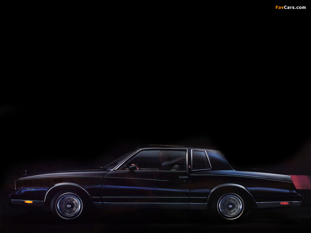 Chevrolet Monte Carlo 1981–85 wallpapers (1024 x 768)
