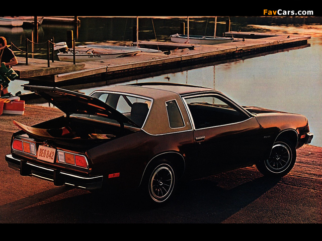 Chevrolet Monza Towne Coupe (M27) 1975 pictures (640 x 480)