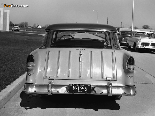 Chevrolet Bel Air Nomad (2429-1064DF) 1955 photos (640 x 480)