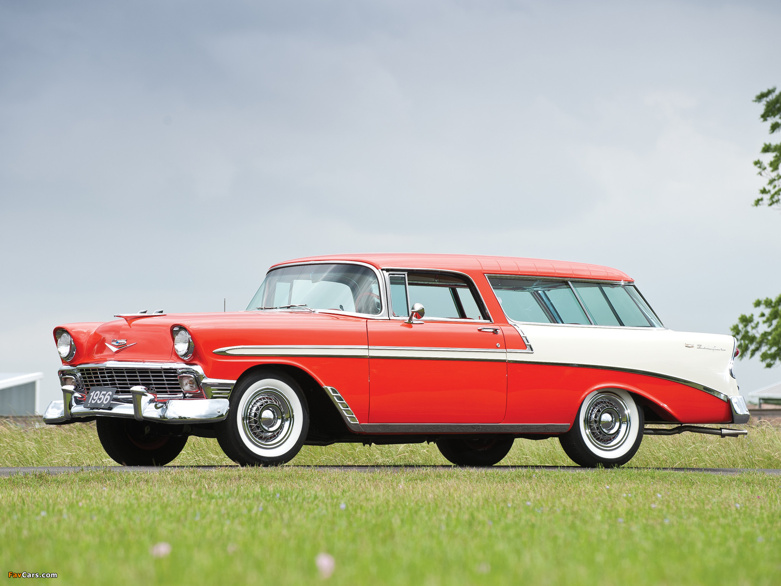 Chevrolet Bel Air Nomad (2429-1064DF) 1956 wallpapers (1600 x 1200)