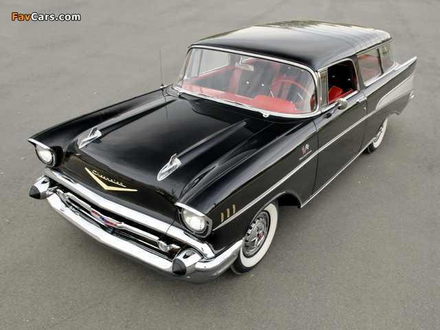 Chevrolet Bel Air Nomad (2429-1064DF) 1957 images (640 x 480)