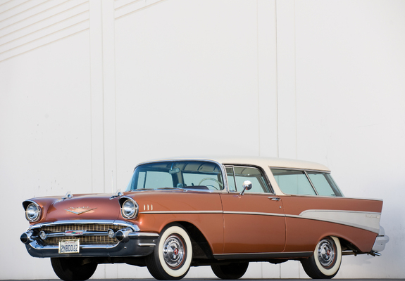 Chevrolet Bel Air Nomad (2429-1064DF) 1957 wallpapers