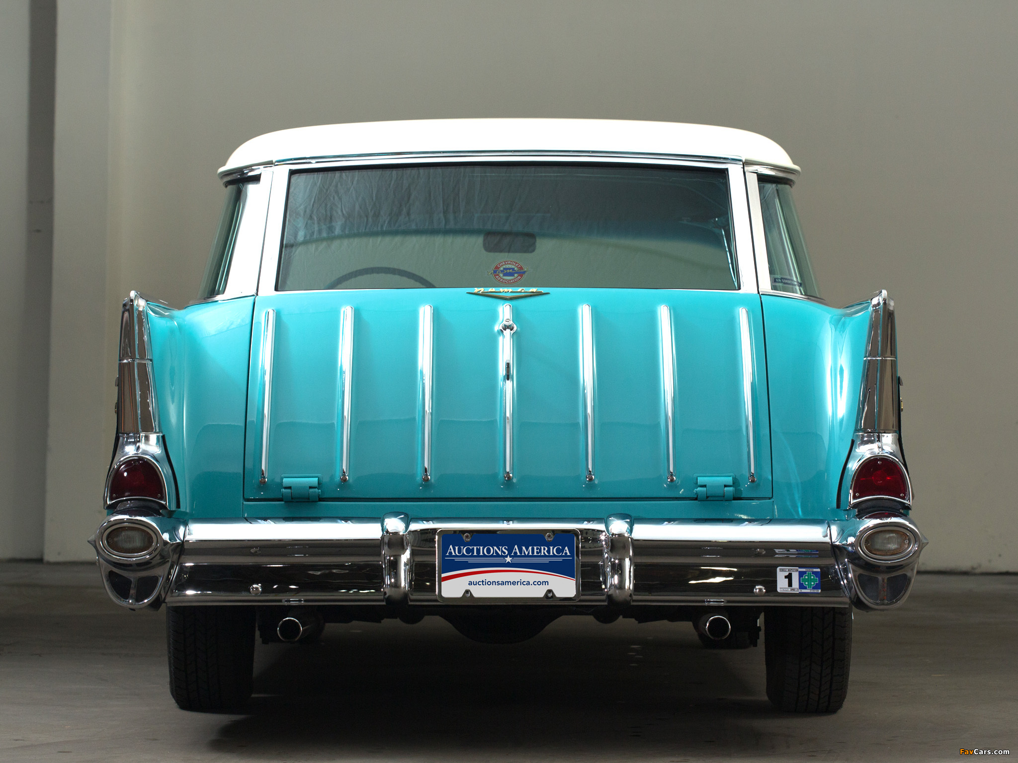 Chevrolet Bel Air Nomad (2429-1064DF) 1957 wallpapers (2048 x 1536)