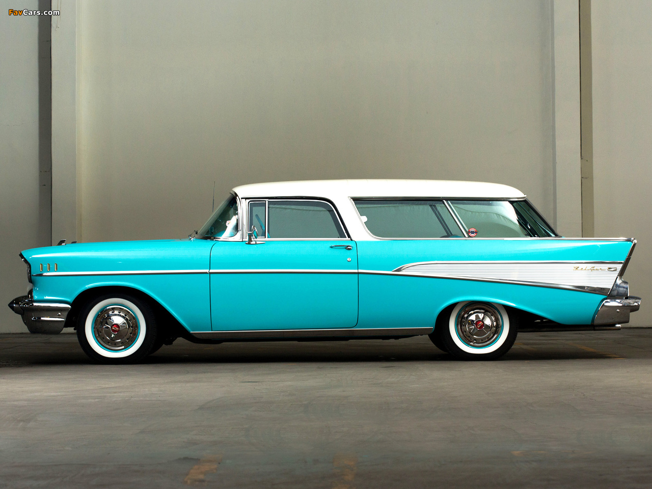 Pictures of Chevrolet Bel Air Nomad (2429-1064DF) 1957 (1280 x 960)