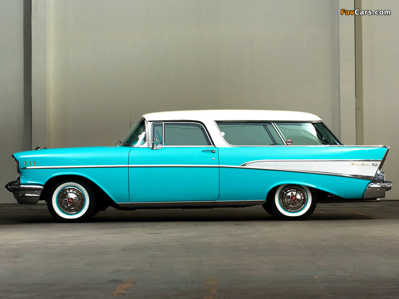 Pictures of Chevrolet Bel Air Nomad (2429-1064DF) 1957 (800 x 600)