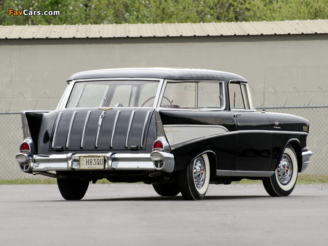 Pictures of Chevrolet Bel Air Nomad (2429-1064DF) 1957 (640 x 480)