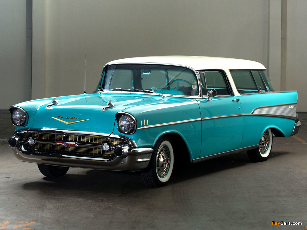 Pictures of Chevrolet Bel Air Nomad (2429-1064DF) 1957 (1024 x 768)