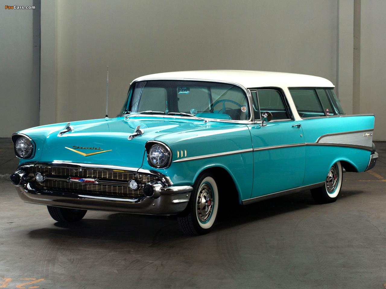 Pictures of Chevrolet Bel Air Nomad (2429-1064DF) 1957 (1280 x 960)