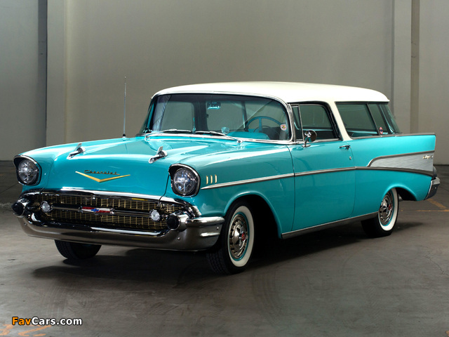 Pictures of Chevrolet Bel Air Nomad (2429-1064DF) 1957 (640 x 480)