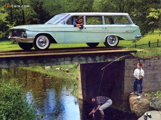Chevrolet Nomad 1961 wallpapers (640 x 480)