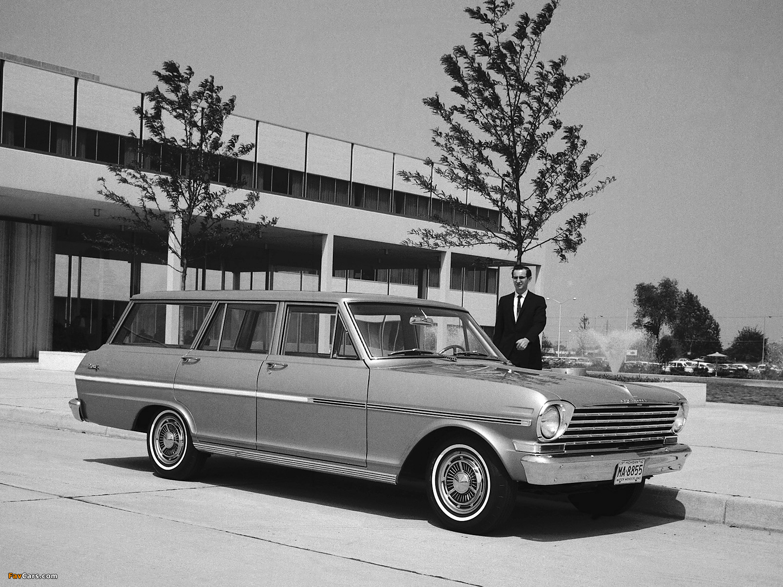 Chevrolet Chevy II Nova 400 Station Wagon (435) 1963 wallpapers (1600 x 1200)