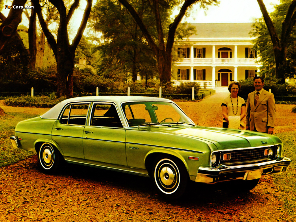 Chevrolet Nova Sedan 1973 pictures (1024 x 768)