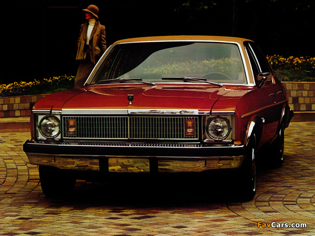 Chevrolet Nova Concours Sedan 1977 wallpapers (640 x 480)