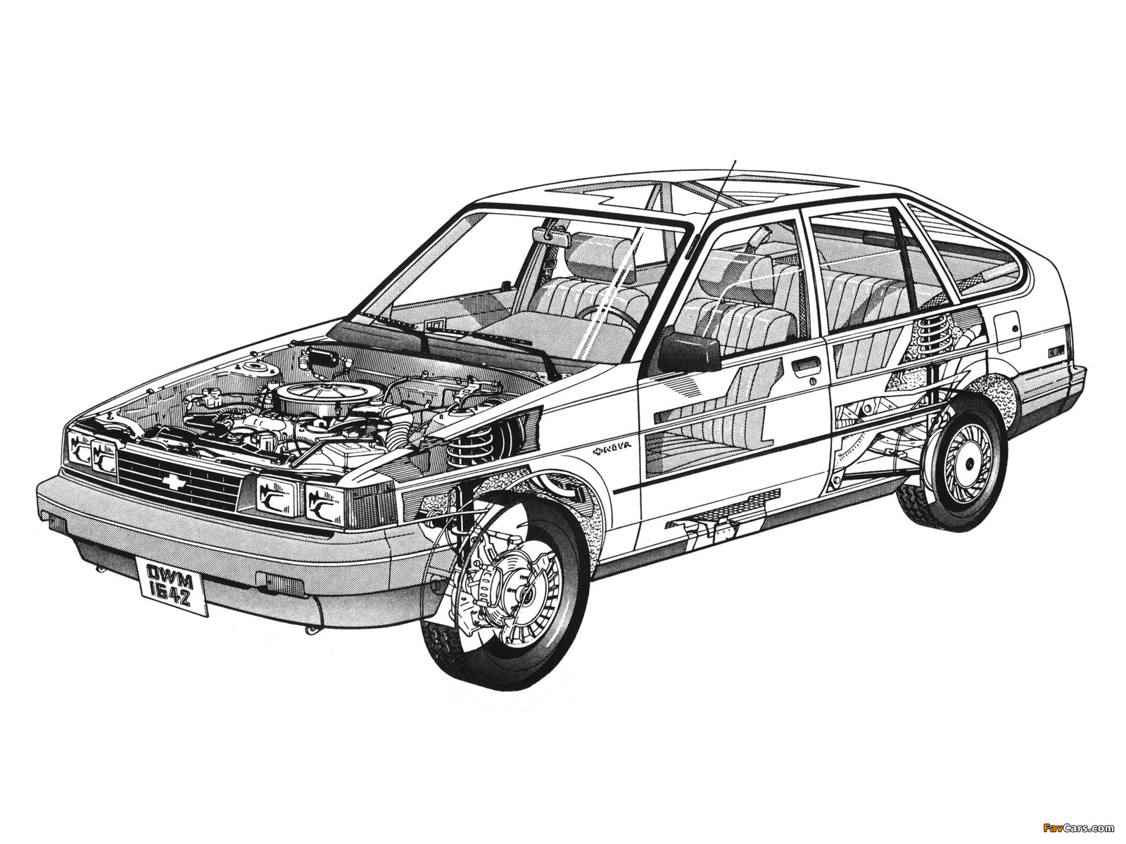 Chevrolet Nova Hatchback 1985–88 images (1600 x 1200)