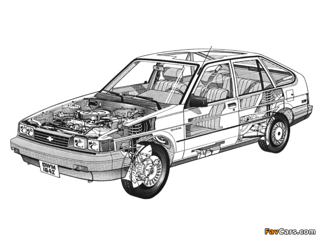 Chevrolet Nova Hatchback 1985–88 images (640 x 480)