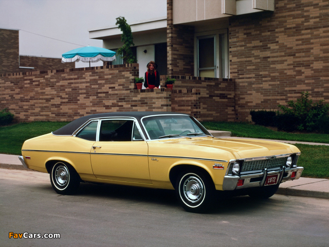 Photos of Chevrolet Nova Custom Coupe 1970–72 (640 x 480)