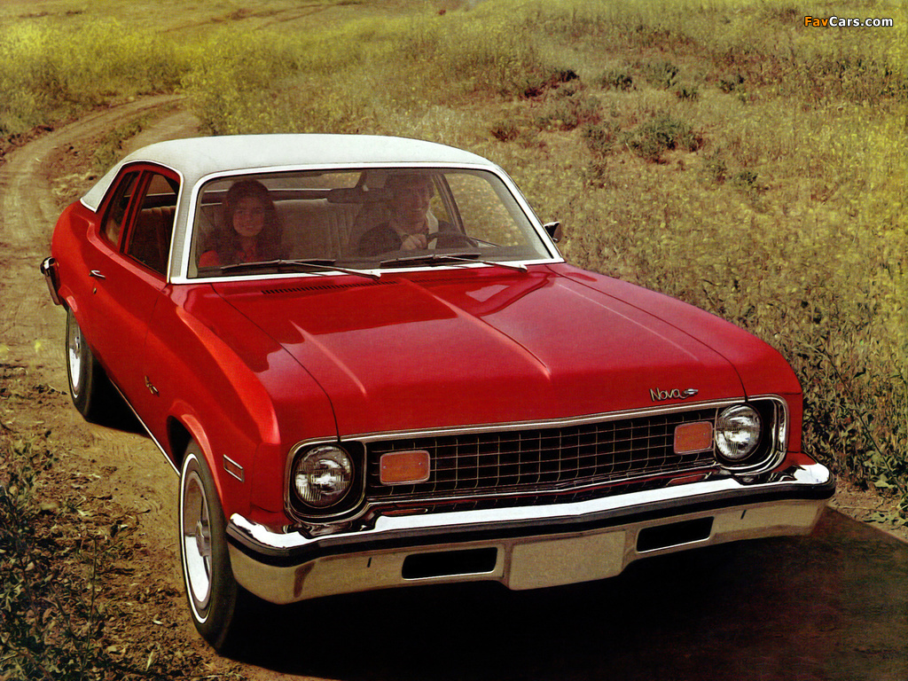 Photos of Chevrolet Nova Coupe (X27) 1973 (1024 x 768)
