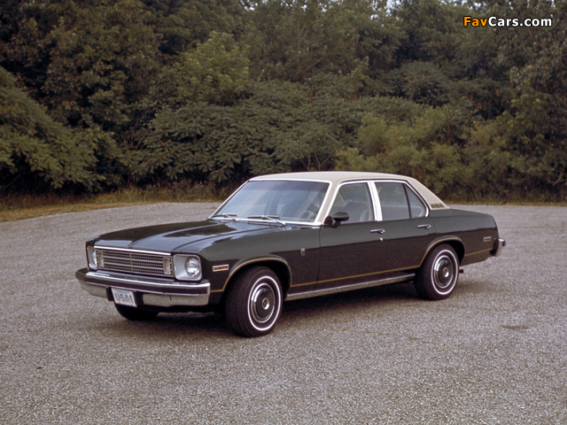 Pictures of Chevrolet Nova LN Sedan (1Y-69) 1975 (640 x 480)