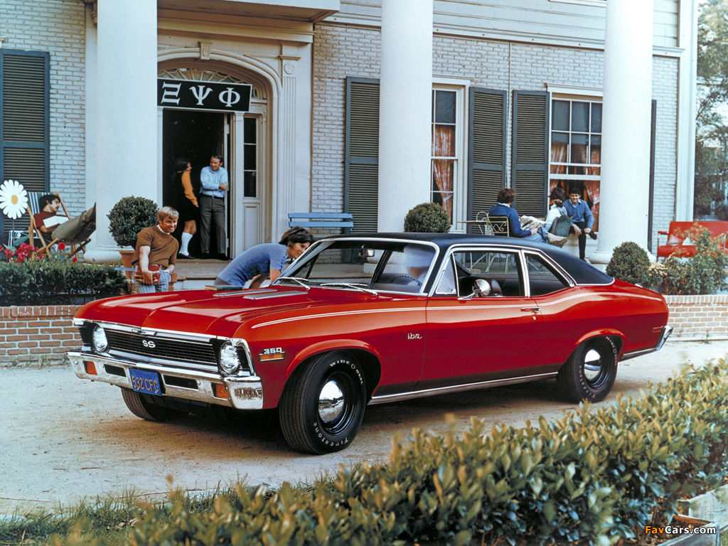 Chevrolet Nova SS 350 1970–72 wallpapers (1024 x 768)