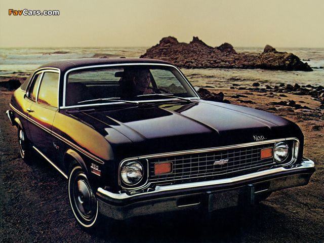 Chevrolet Nova Coupe (X27) 1974 wallpapers (640 x 480)
