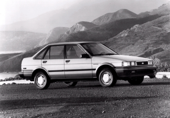 Chevrolet Nova Sedan (AE82) 1985–88 wallpapers