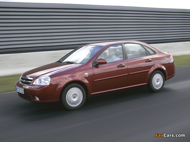 Chevrolet Nubira Sedan 2004–09 photos (640 x 480)