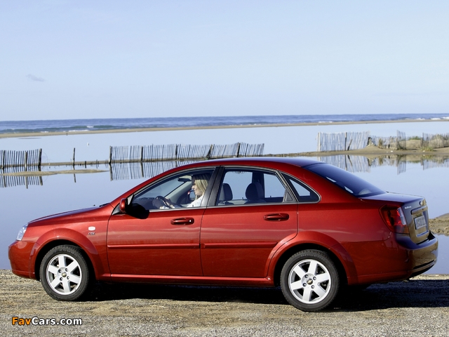 Chevrolet Nubira Sedan 2004–09 pictures (640 x 480)