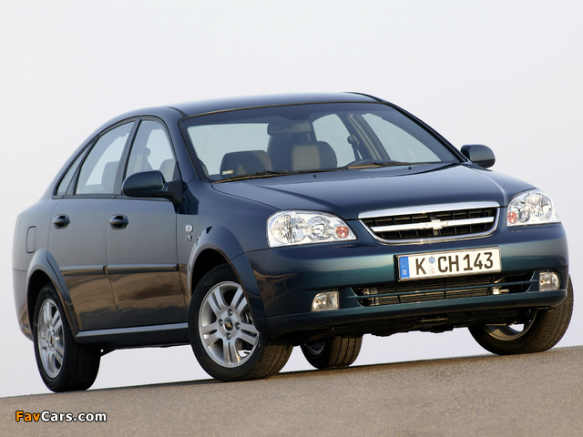 Chevrolet Nubira Sedan 2004–09 wallpapers (640 x 480)