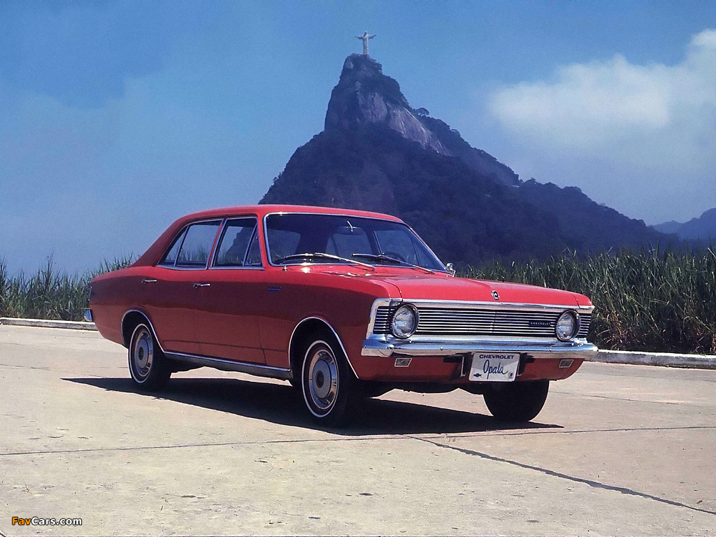 Chevrolet Opala 4-door 1969–75 photos (1024 x 768)