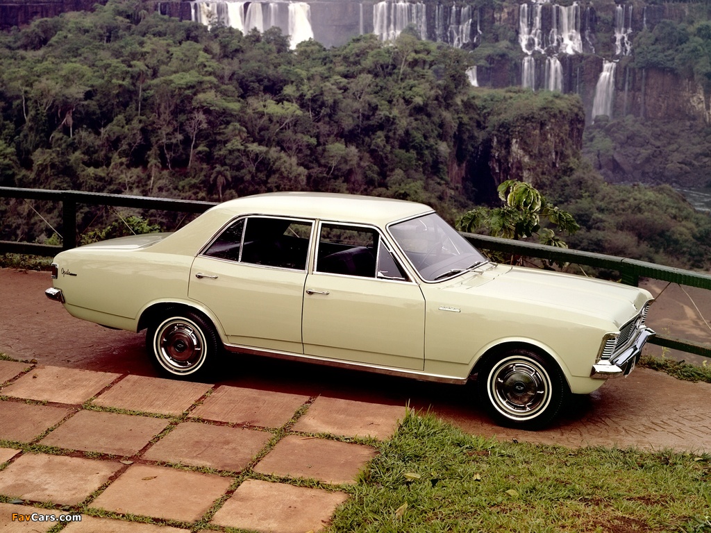 Chevrolet Opala 4-door 1969–75 wallpapers (1024 x 768)