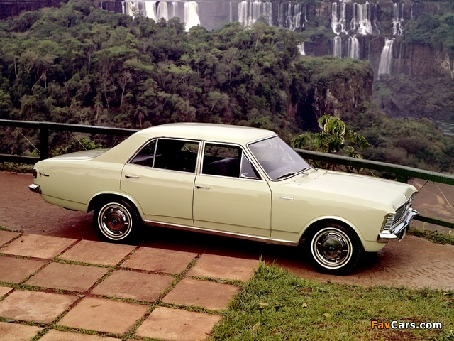 Chevrolet Opala 4-door 1969–75 wallpapers (640 x 480)