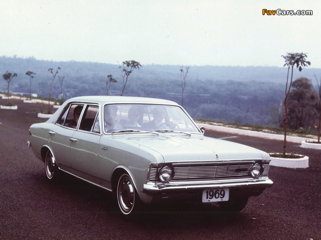 Pictures of Chevrolet Opala 4-door 1969–75 (640 x 480)