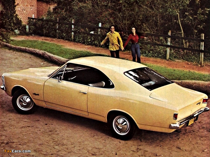 Chevrolet Opala 2-door 1969–75 wallpapers (800 x 600)