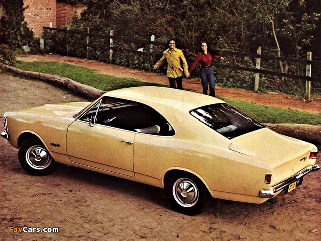Chevrolet Opala 2-door 1969–75 wallpapers (640 x 480)