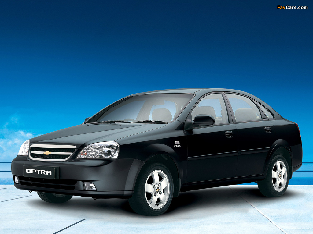 Chevrolet Optra Sedan IN-spec 2004–07 photos (1024 x 768)