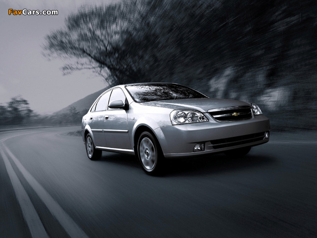 Chevrolet Optra Sedan CA-spec 2004–08 pictures (640 x 480)