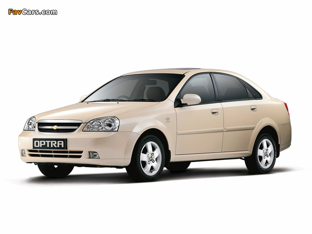 Images of Chevrolet Optra Sedan IN-spec 2004–07 (640 x 480)