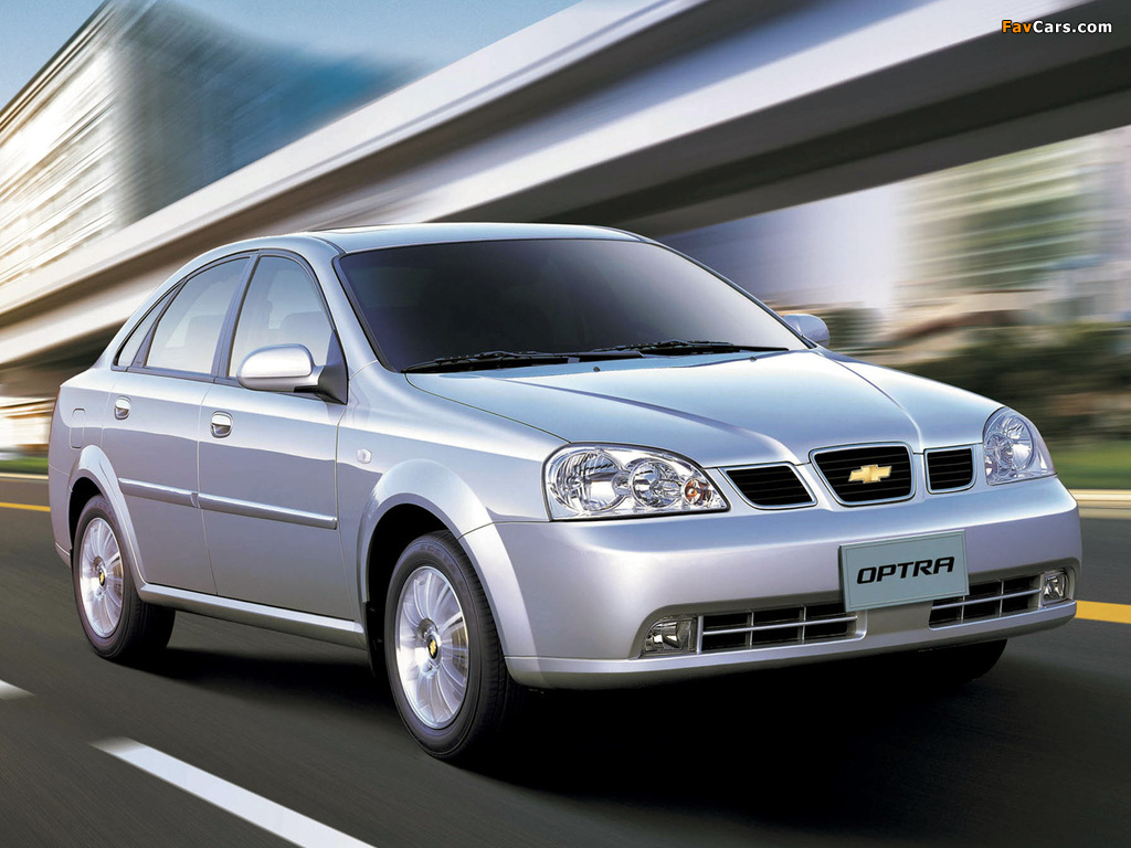 Chevrolet Optra Sedan 2003–04 wallpapers (1024 x 768)