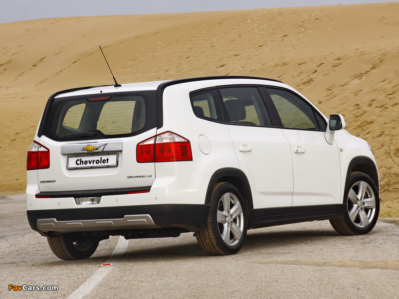 Chevrolet Orlando ZA-spec 2010 images (800 x 600)