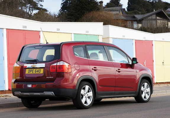 Chevrolet Orlando UK-spec 2010 photos