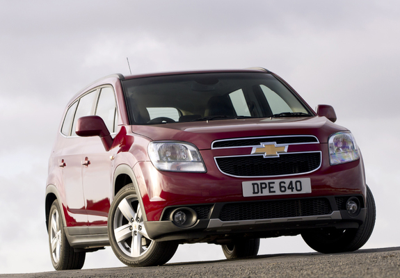 Chevrolet Orlando UK-spec 2010 pictures