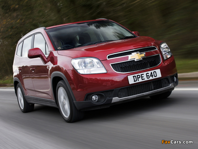 Images of Chevrolet Orlando UK-spec 2010 (640 x 480)