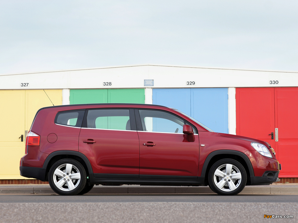 Photos of Chevrolet Orlando UK-spec 2010 (1024 x 768)