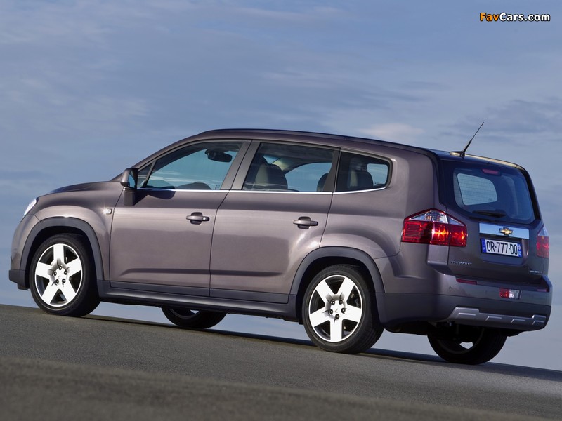 Pictures of Chevrolet Orlando 2010 (800 x 600)