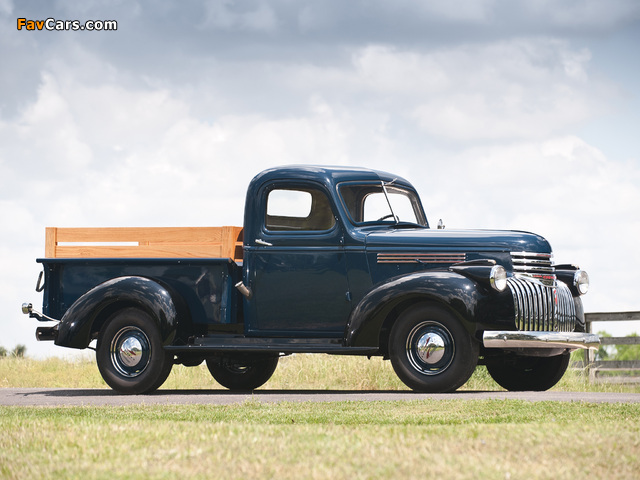 Chevrolet Pickup Truck (AK) 1941 images (640 x 480)
