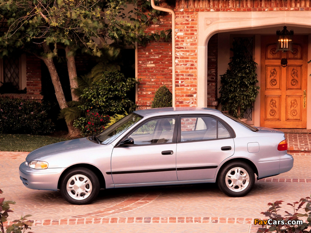 Chevrolet Prizm 1998–2002 wallpapers (640 x 480)