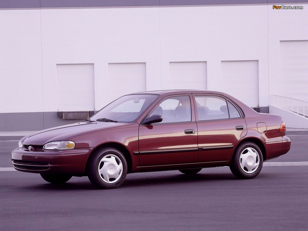 Chevrolet Prizm 1998–2002 wallpapers (1024 x 768)